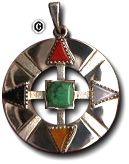 Four directions pendant.