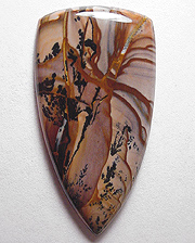 Oregon's Biggs jasper, fabulous old material with mauve, purples and dendrites.