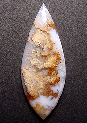 Graveyard Point plume agate in gorgeous carnelian shades.