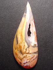 Dramatic translucent wood replacement in yummy pastel shades, totally agate!