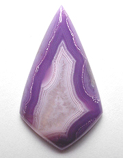 Stunning PURPLE laguna agate; yup, honest to goodness, it's really that purple!