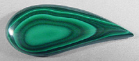 MALACHITE designer cab! Silverhawk's designer gemstones.